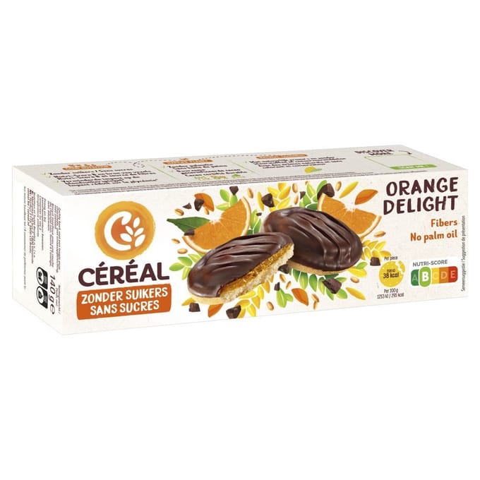 Céréal Zachte Koekjes Sinaasappel Delight - 140 gr