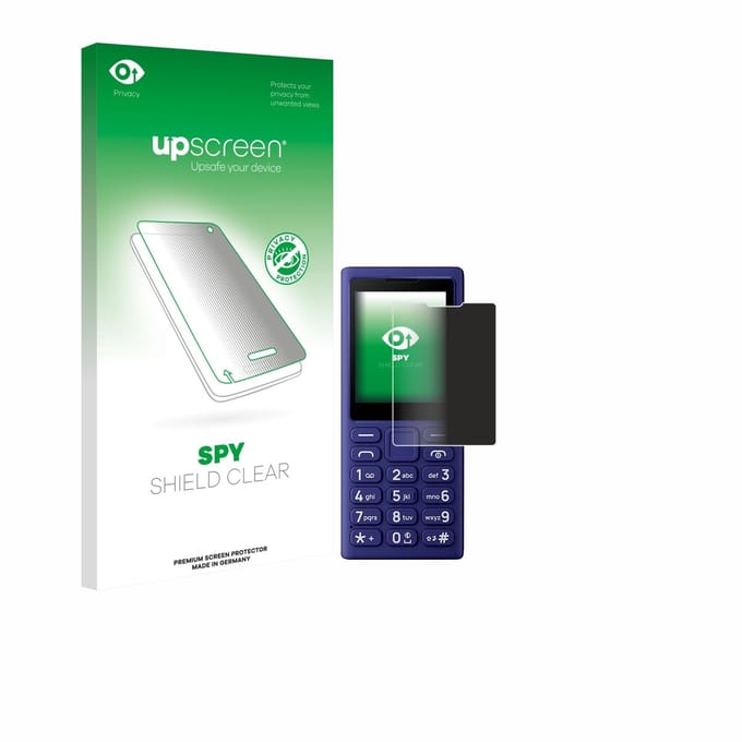 upscreen - privacy screenprotector voor HMD 102 4G - Folie Beschermfolie Blauwlichtfilter