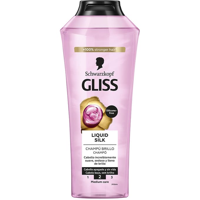 Gliss-Kur - Shampoo - Liquid Silk - Zijdezachte Haarverzorging - 400 ml