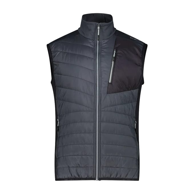 Hybride fleece mouwloze donsjas CMP Stretch