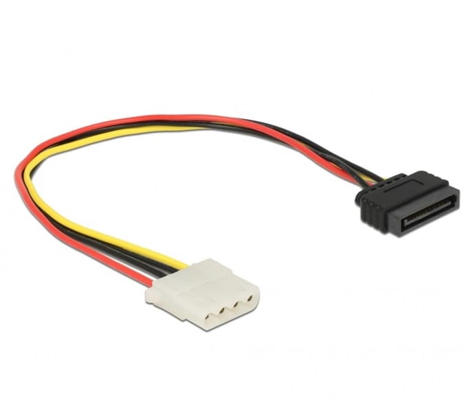 DeLOCK power adapter - 4 PIN internal power to SATA power - 30 cm