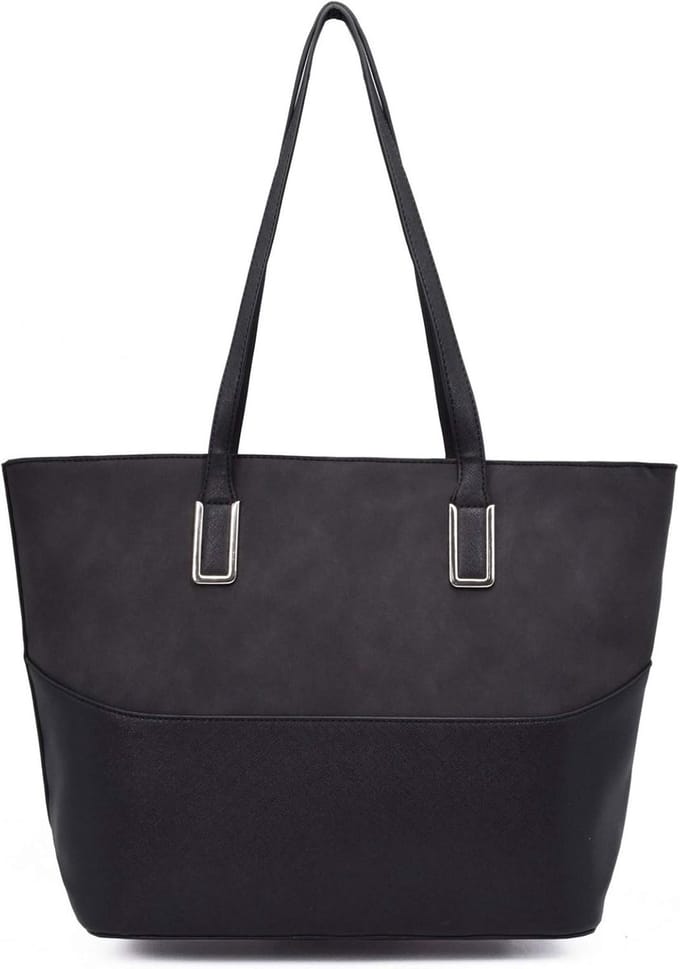 Grote Dames Shopper Tas - Elegante Schoudertas PU Leer - Handtas Werk en School