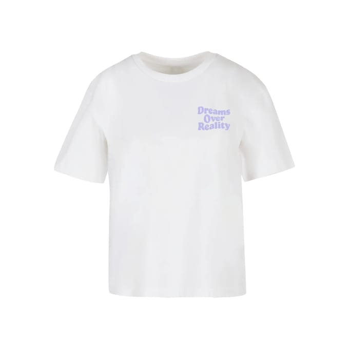 Dames-T-shirt oversized Mister Tee Dreams Reality