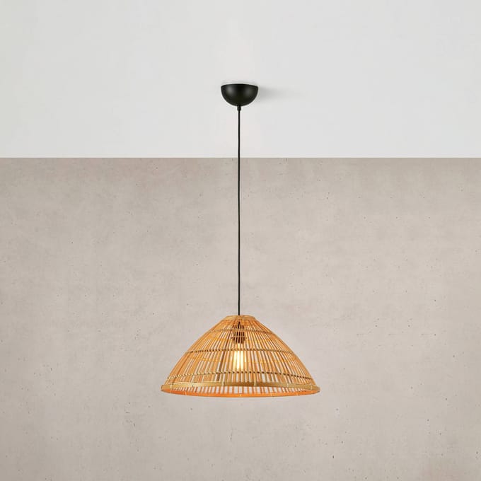 Markslöjd Hanglamp Capello van bamboe, naturel
