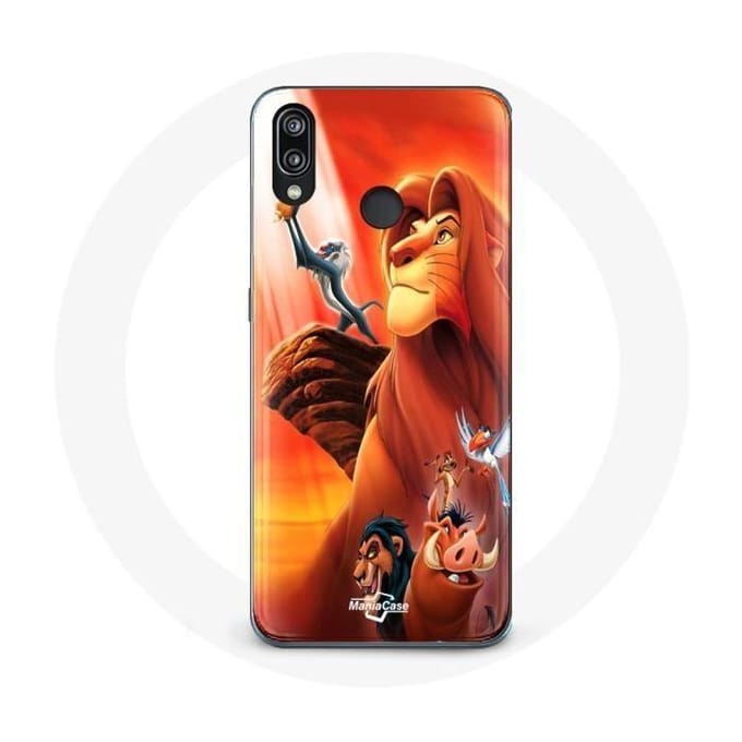 Case voor Huawei P20 Lite The Lion King Simba en Mufasa
