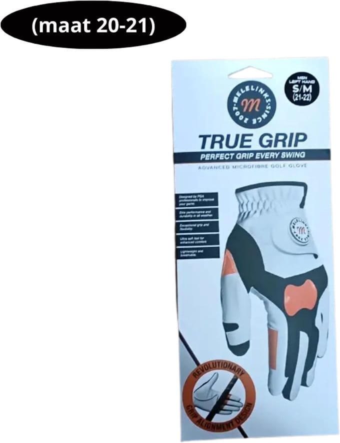 Nivard Golfhandschoenen - Golf Accessoires - Handschoen AntiSlip - Dames - Links - Maat S