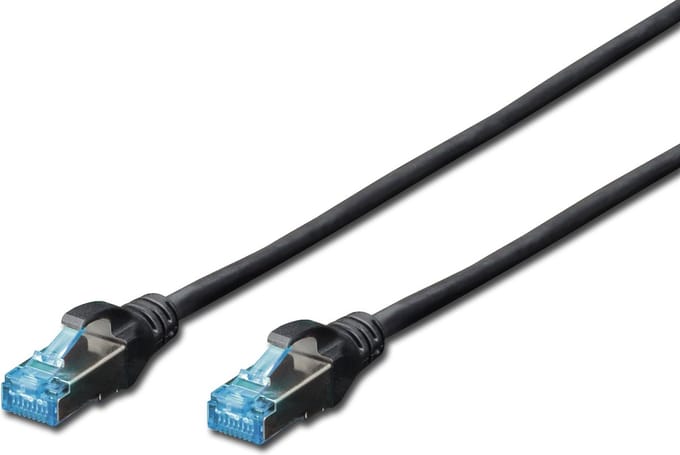 Digitus 2m Cat5e netwerkkabel SF/UTP (S-FTP) Zwart
