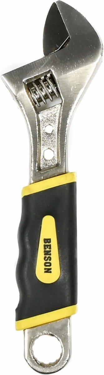 Benson Moersleutel Verstelbaar - 6 inch - soft grip - gesmeed metaal - 15 cm