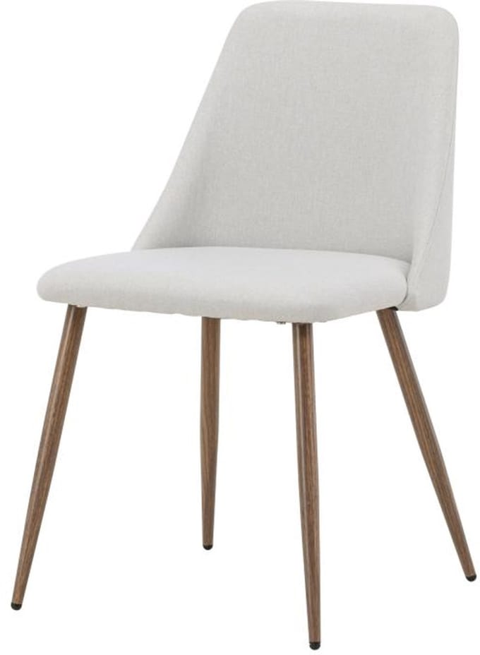Svea - Patel eetkamerstoel linnenlook - beige