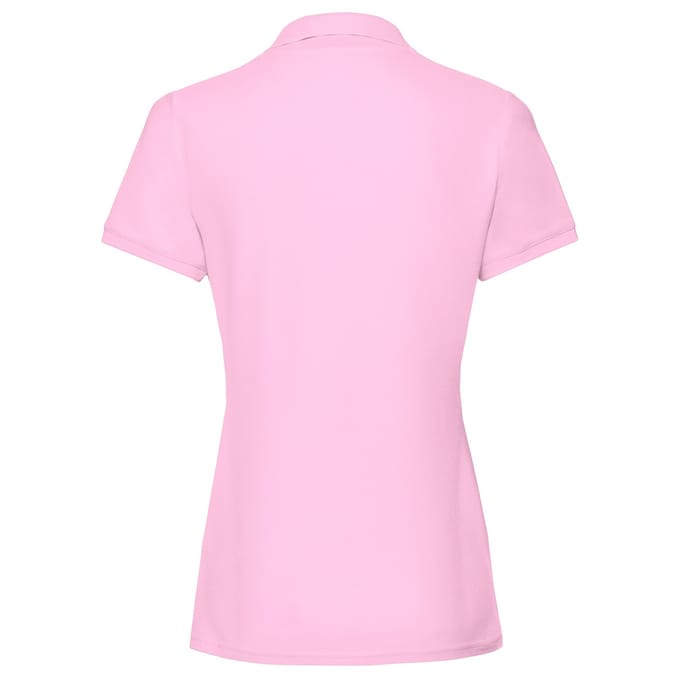 Fruit of the Loom Dames/Dames Premium Effen Poloshirt (Lichtroze)