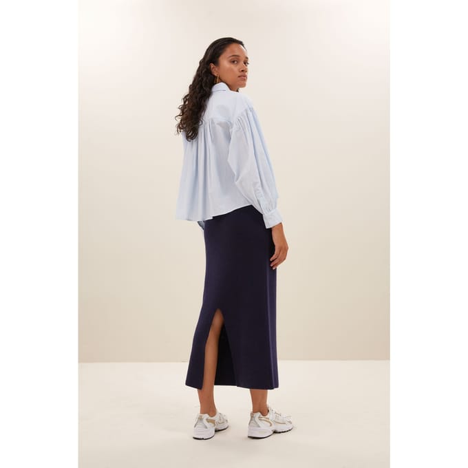 By-Bar Dex Skirt Camel Größe: S | Midiröcke Outlet | Damen | Braun
