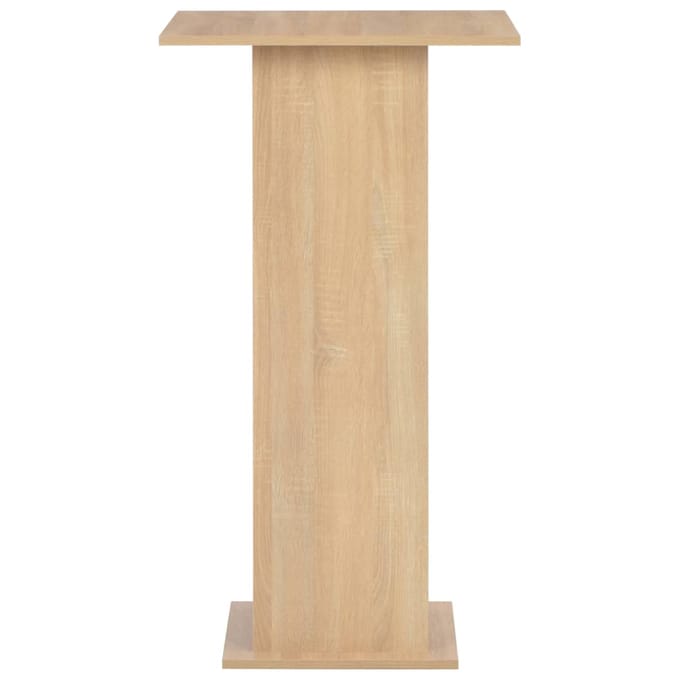 vidaXL - Bartafel - 60x60x110 - cm - eikenkleurig