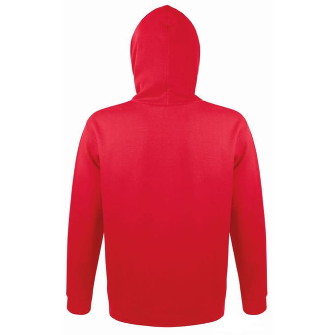 SOLS Snake Unisex Hooded Sweatshirt / Hoodie (Rood)