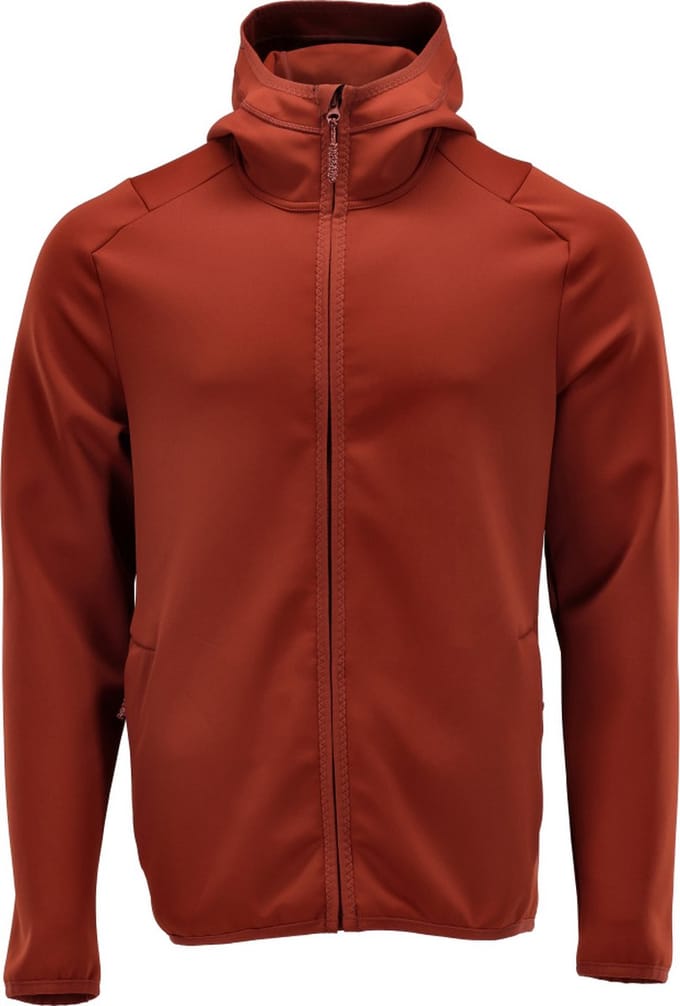 Mascot Customized Fleecetrui met capuchon 22586-608 - herfstrood - 3XL