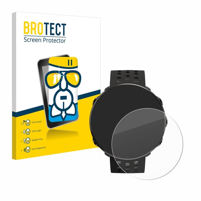 Screenprotector voor Polar Vantage M2 Beschermglas transparant