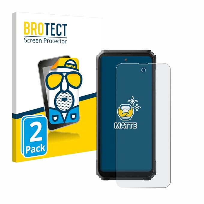 BROTECT - Screenprotector voor Blackview BL9000 - Folie Beschermfolie matte 2 Stuks