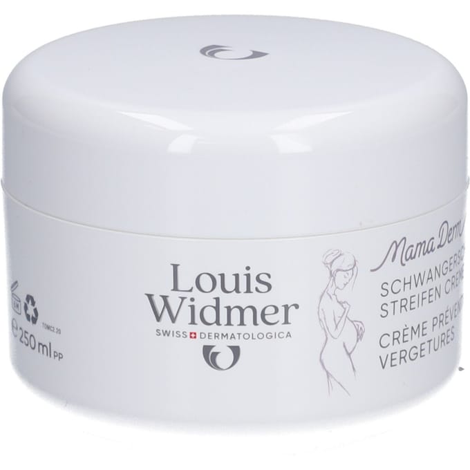 Louis Widmer Bodycare Mamaderm Creme Tegen Striemen Niet Geparfumeerd 250 Ml