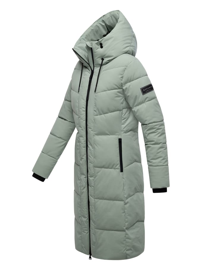 Navahoo dames wintermantel SCHOKOKUSS – elegant, warm & functioneel