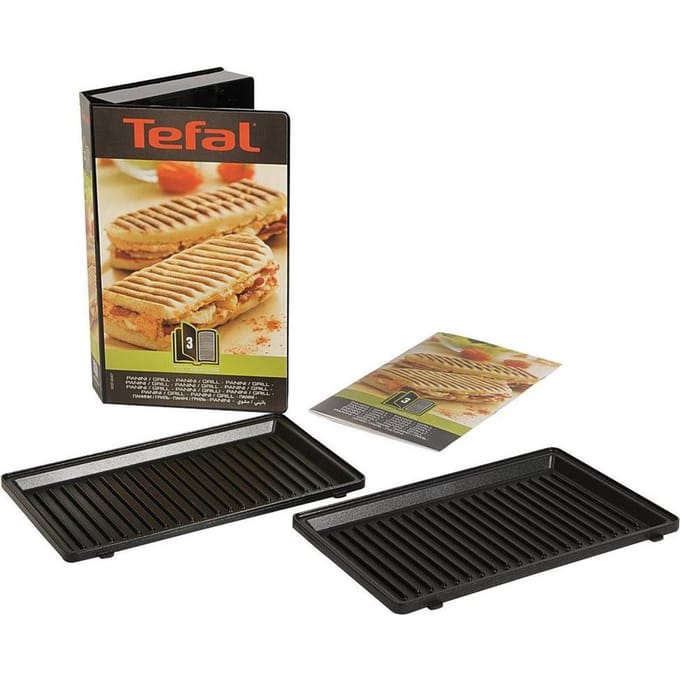 Tefal Snack Collection XA800312 - Bakplaat/Paniniplaat - Non-Stick Coating - Geschikt voor Snack Collection