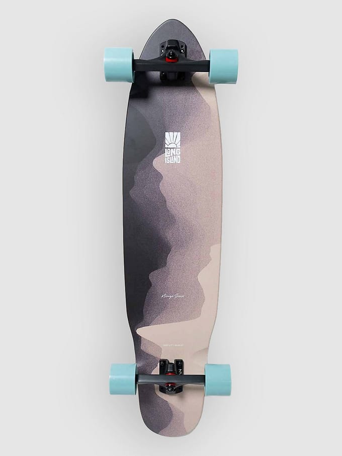 Long Island Longboards Mirage 38.85"X9" Kicktail Complete patroon