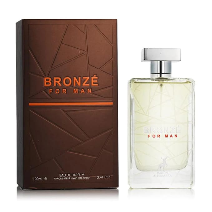 Maison Alhambra Bronze - 100 ML Eau de Parfum - Heren Parfum Geïnspireerd door Boss Bottled Oud