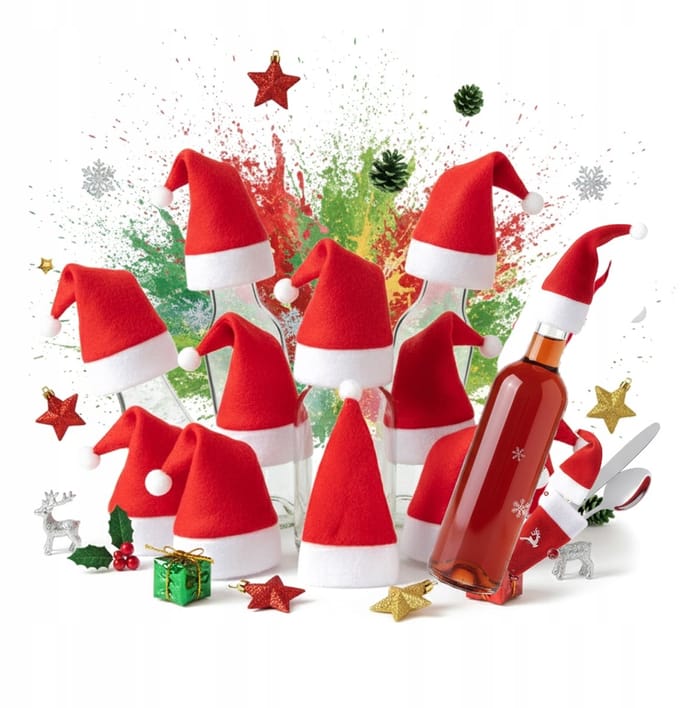 Bimberek - Sinterklaashoedje - Flesdecoratie - Kerst - Feest