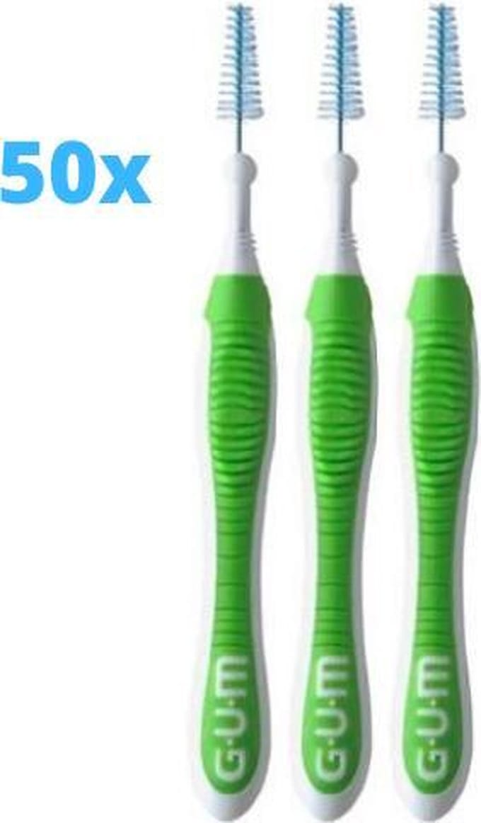 GUM Trav-ler Ragers 1.1 mm Groen - 50 stuks