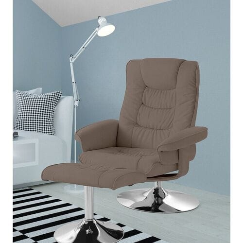 Springfield-Recliner & Hocker - Cappuccino