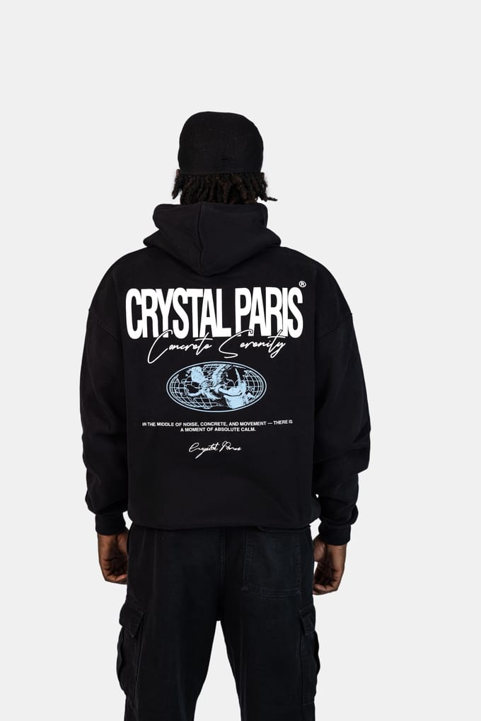 Crystal Paris Oversized hoodie Serenity