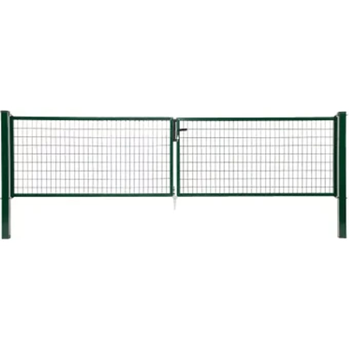 Giardino Dubbele Poort H 200 X L 2x200cm Groen
