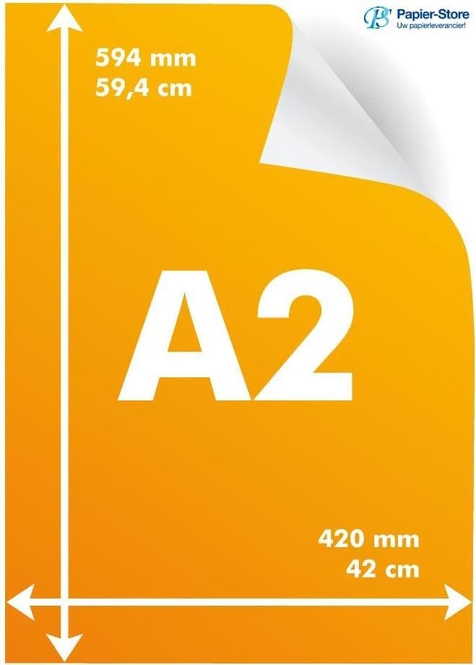 Plano Superior - A2 Papier - 594x420mm - 90 GM - Wit - 250 vel