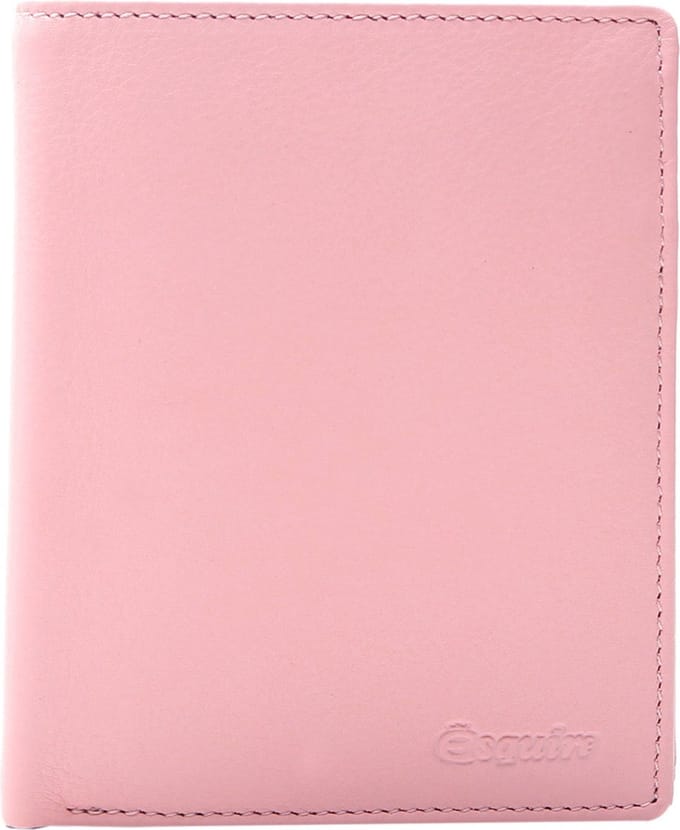 Esquire Leren Portemonnee Viktoria Wallet Apricot Blush Roze