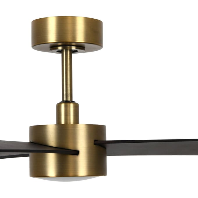 Beacon Lighting Beacon-ventilator met verlichting Climate IV messing/walnoot, stil