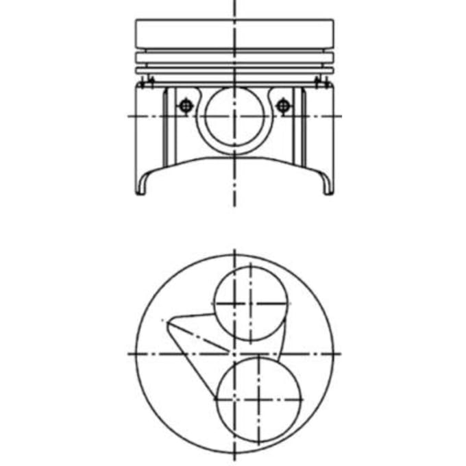 Zuiger KOLBENSCHMIDT 40224600