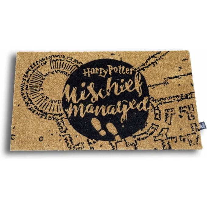Harry Potter Mischief Managed Unisex Deurmat - meerkleurig - Standard