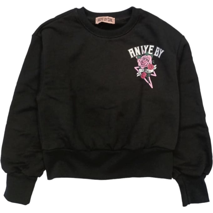 Aniye By - Black sweatshirt Girl 32399