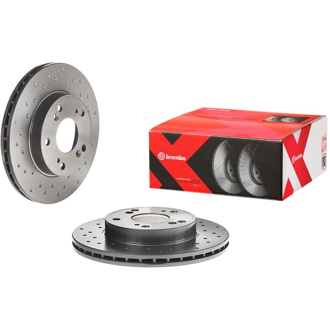 Remschijf BREMBO XTRA LINE BREMBO 09.5457.3X, 1 Stuk