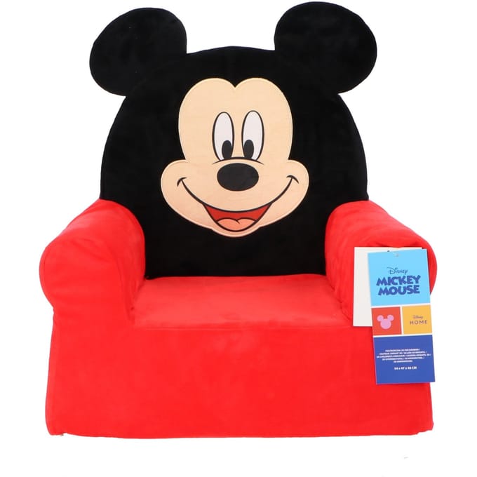 Mickey Mouse Pluche Stoel - 3D