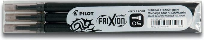 Rollerpenvulling pilot frixion bls-frp5 f zw | 12 stuks