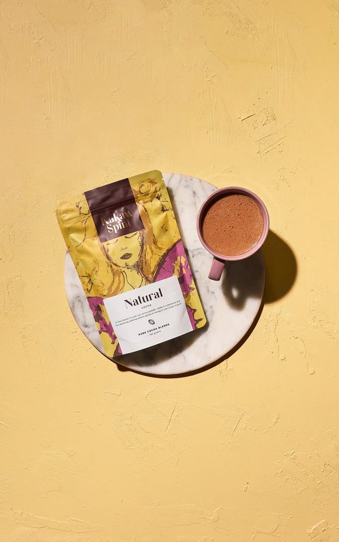 Kakaw Spirit Biologische Natural Blend - 150 gram - Cacaopoeder - Ceremoniële cacao