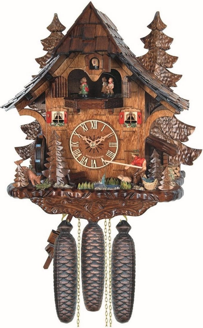 Engstler - 4739/8 MT - Koekoeksklok - 8-daags kettinguurwerk