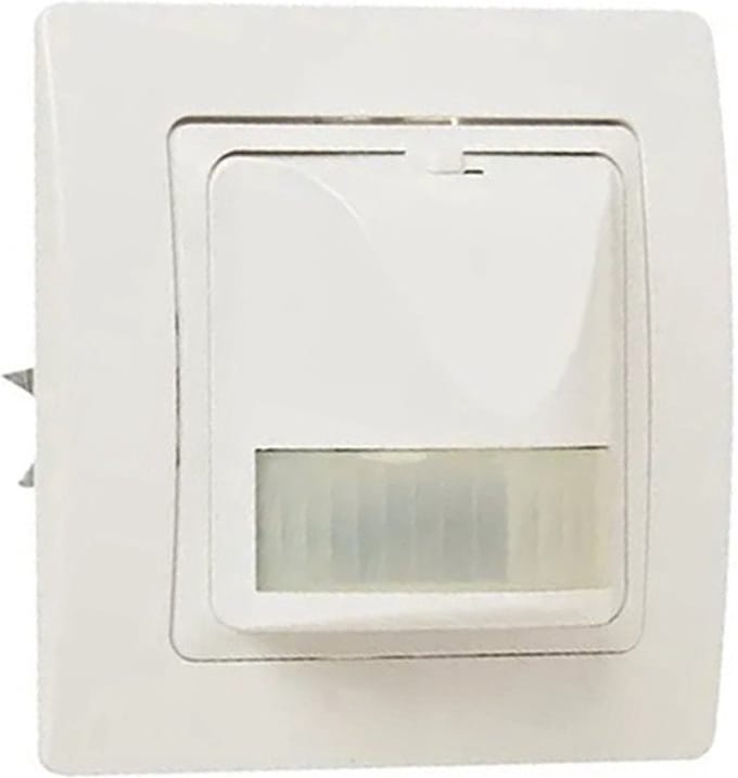 Kopp® Bewegingsmelder 180° 2-dr, 40 - 400W - incl. Afdekraam - IP20 - Wit