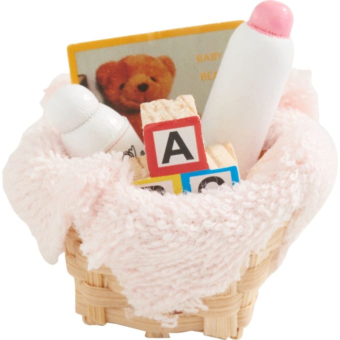 Miniatuur babymandje
