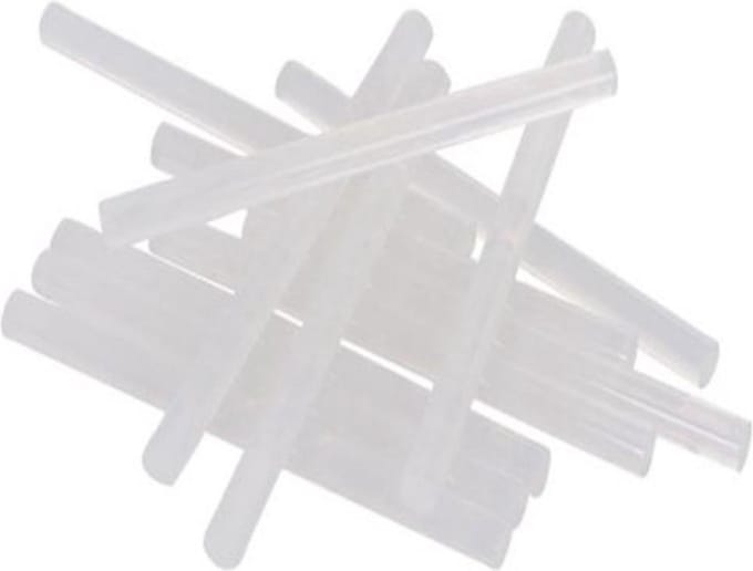 Velleman Universele lijmpatronen, 7 mm x 100 mm, 18 stuks, transparant