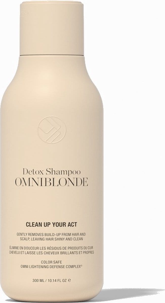 Omniblonde Clean Up Your Act Detox Shampoo 300 ml