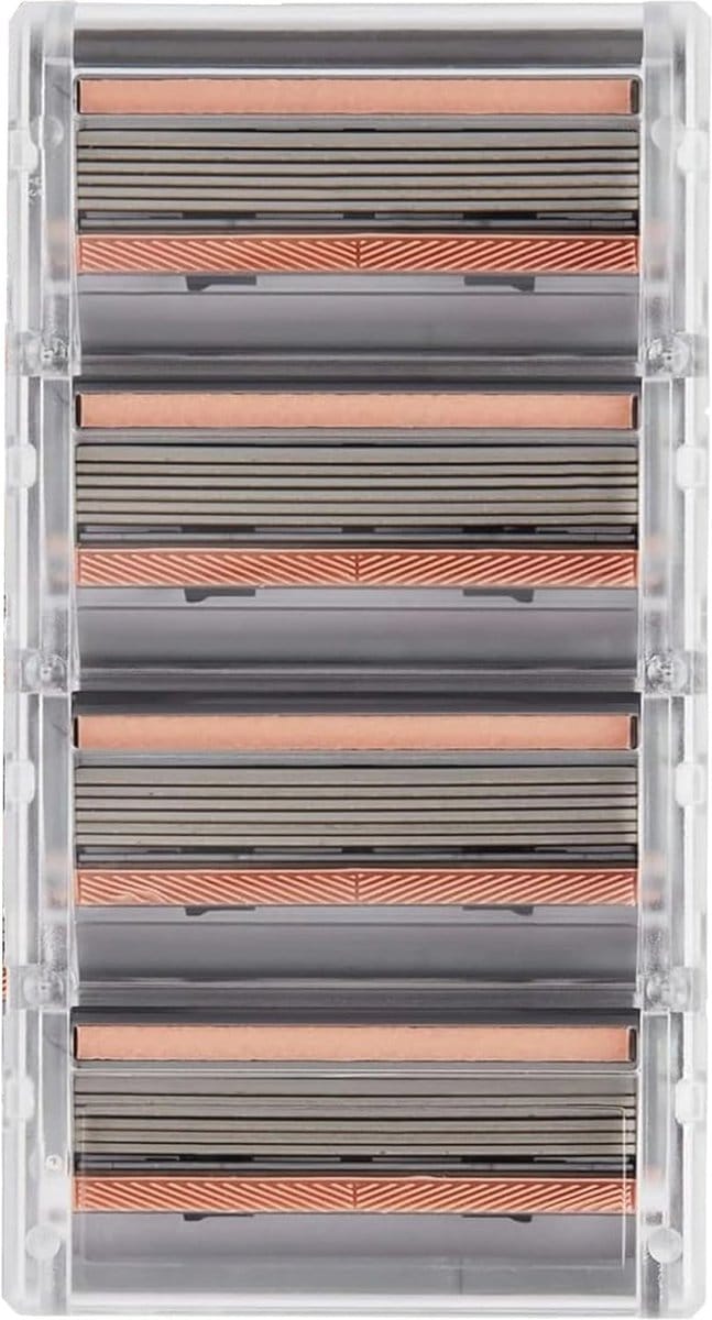 Premium SmoothGlide Dames Scheermesjes - 6-Blade Scheermes voor Gevoelige Huid met Bikini Trimmer