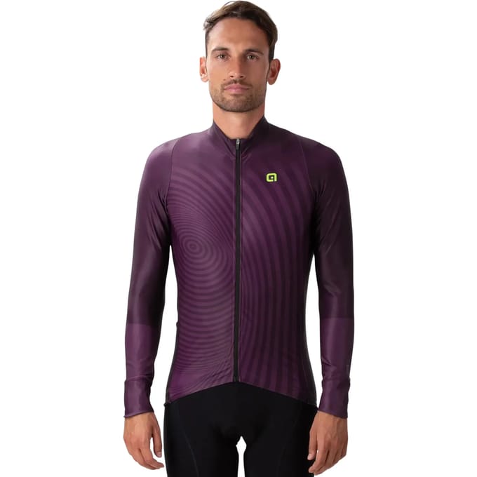 Jersey met lange mouwen Alé PR-R Green Digital