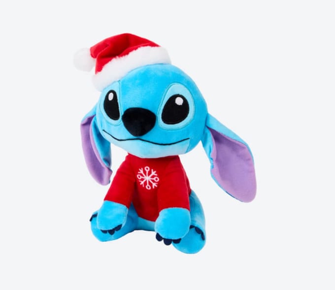 Stitch Kerstknuffel – Disney – Pluche 25 cm – Disney Feesteditie – Christmas