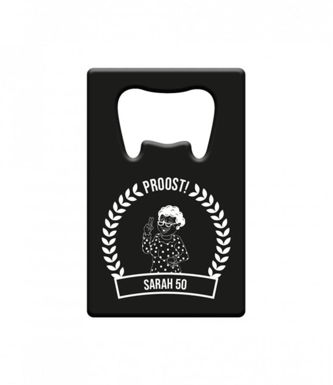 Metal beer opener - Sarah 50