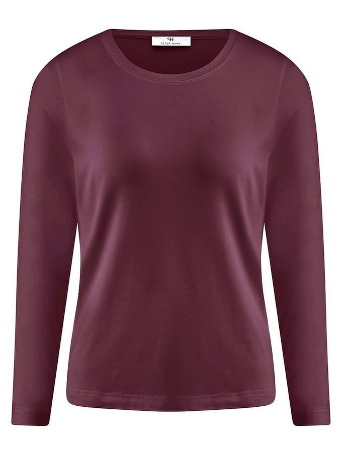 Shirt Van Peter Hahn rood